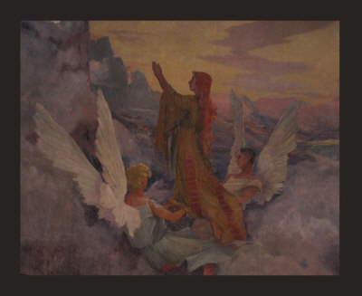Painting of the ascension of Mary Magdalene